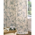 thumbnail image 4 of Cortinas Jinchan de lino floral de 160 x 160 cm para sala de estar, 4 of 8