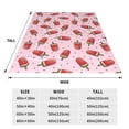 thumbnail image 3 of Sikiie Watermelon Ice Cream Ultra-Soft Micro flannel Blanket Luxury All Seasons Warm Blanket for Bedding Sofa and Travel (4 sizes)-50"x40", 3 of 7