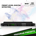thumbnail image 3 of Professional Digital Reverberation Multi Effect Processor Audio Processor Equalizer US PLUG, 3 of 7