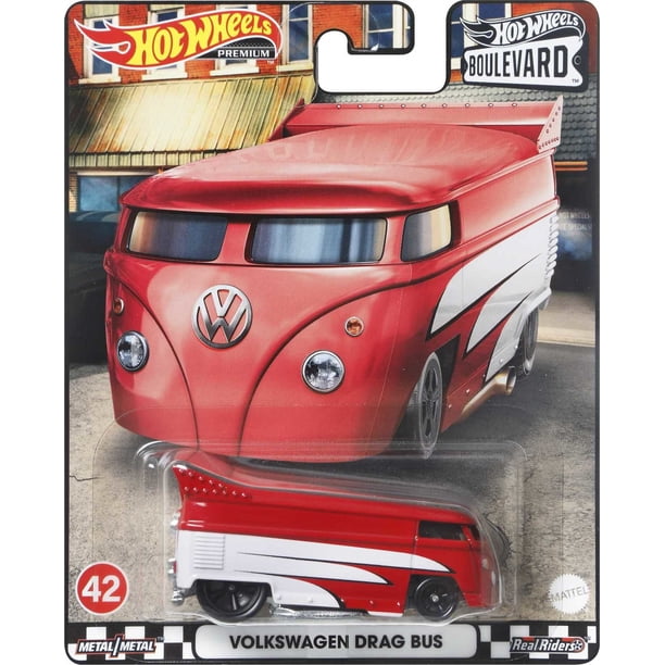HotWheels ホットウィール Drag Rods ドラッグバス サイン入り Hot Wheels Volkswagen Drag Bus Play Vehicle for Preschool