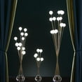 thumbnail image 4 of 46" Golden Chrome Contemporary Multi Light LED Floor Lamp, 4 of 6