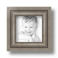 thumbnail image 2 of ArtToFrames 4x4 inch Muted Warm Silver Picture Frame, Silver MDF Poster Frame (4681), 2 of 8