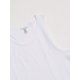 thumbnail image 4 of Pack de 4 camisas sin mangas de algodón acanalado de Shirt Nautica, color blanco, 4 of 4