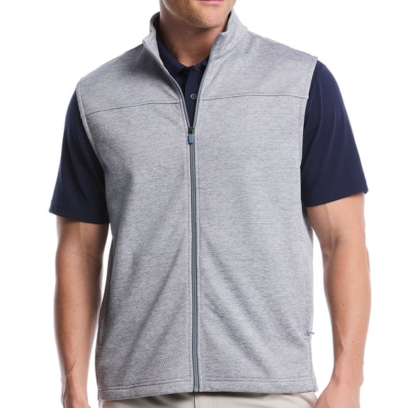 Ben Hogan Mini Argyle Full Zip Quilted TradeDawn Heather Outerwear Men XXL