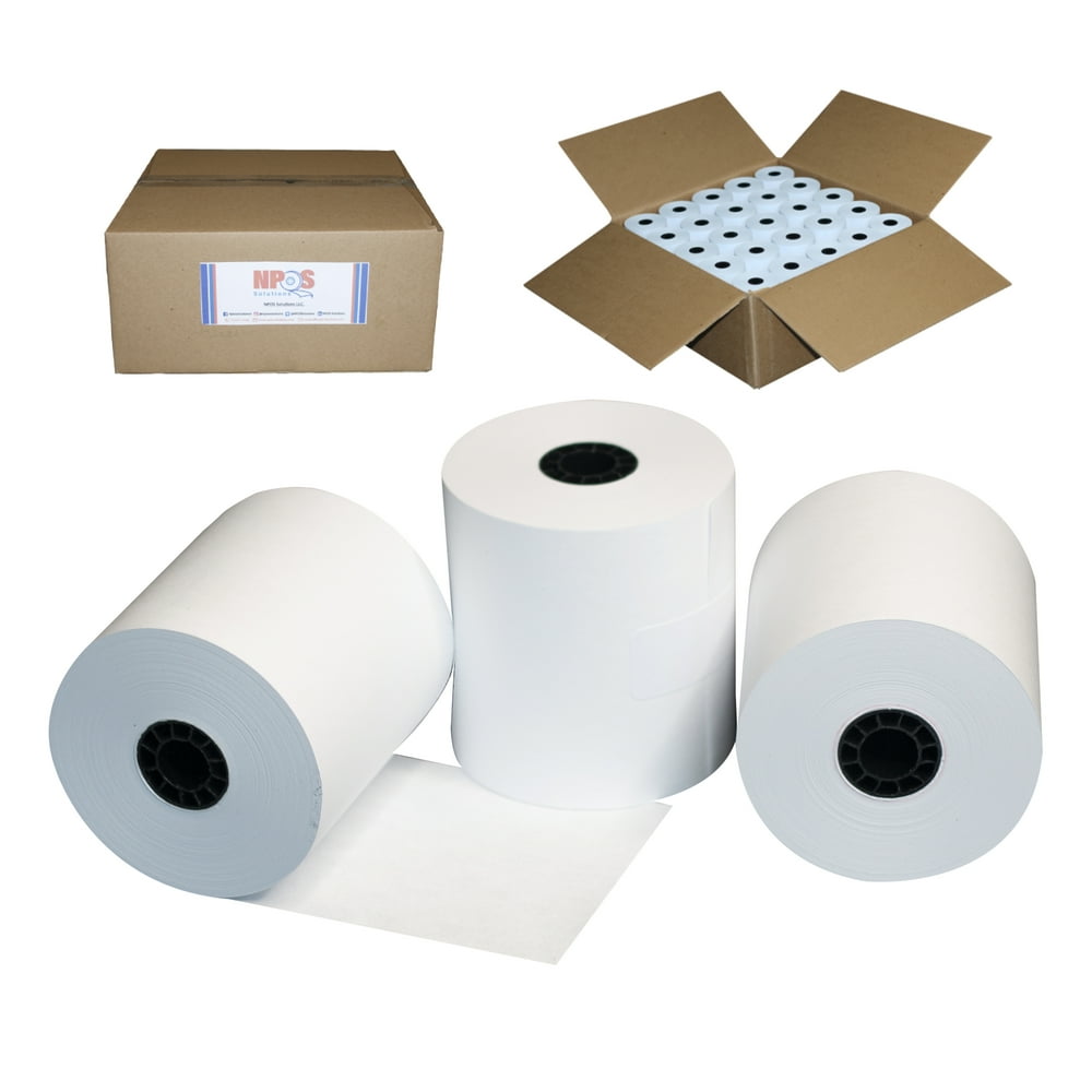 Thermal Paper 3 1/8'' x 230' BPA Free (50 Rolls/Case) from NPOS