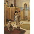 thumbnail image 3 of Rudolf Ernst 15x18 Black Modern Framed Museum Art Print Titled - After the Bath, 3 of 5