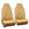 thumbnail image 3 of FH Group Royal Leather Universal Seat Covers Fit For Car Truck SUV Van - Full Set, 3 of 7