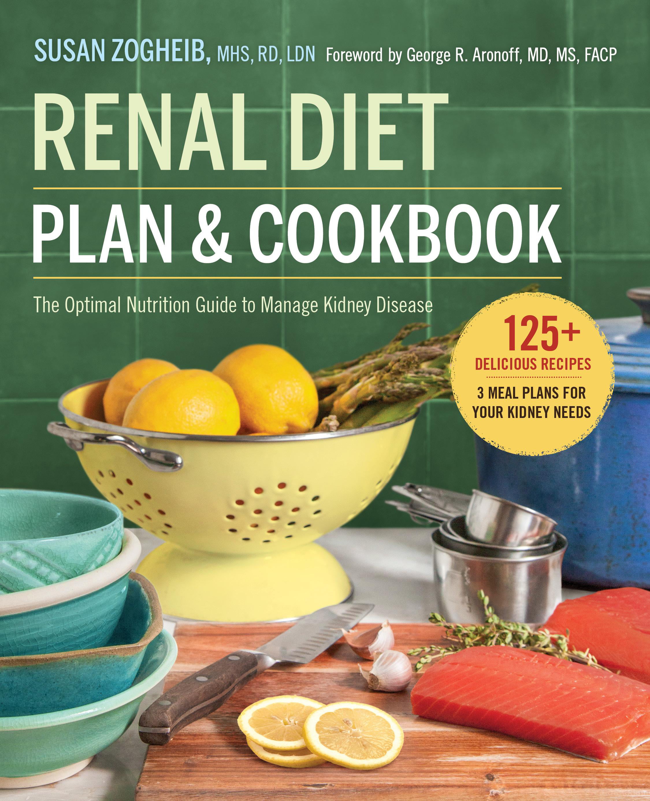 Renal Diet Plan and Cookbook - Sampul Buku
