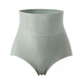 thumbnail image 1 of Ropa Interior Sin Costuras de Las Bragas, Pantalón Respirable de La Elevación de La Cadera Del Breve de La Cintura Alta de Las Mujeres Verde M 3 piezas, 1 of 8