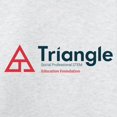 thumbnail image 3 of CafePress - Triangle Education Foundation Tagline Sweatshirt - Crew Neck Sweatshirt, 3 of 4