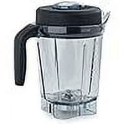 64 oz Replacement Container Pitcher Jar w/Lid and Blade for Vitamix Blenders (Low-Profile)
