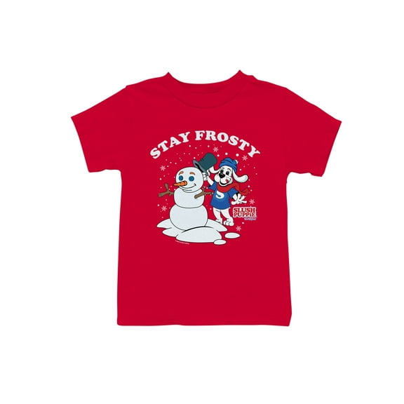 Officially Licensed Slush Puppie Frosty Snowman Youth's T-shirt