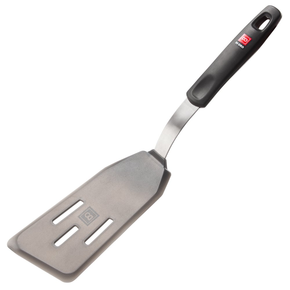 New DI ORO Designer Series Slotted Angled Fish Turner Spatula