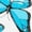 G Blue Butterfly, variant on Womens Butterfly Shirt Crew Neck Casual Printed T Shirts Fashion Summer Clothes Daily Wear