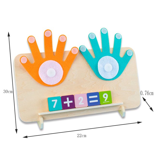 HLONK Children‘s Digital Teaching Tools for Kindergarten Learning Addition and Subtraction with Math Puzzle Games