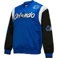 thumbnail image 2 of Unisex Mitchell & Ness Blue Orlando Magic Vintage Team Origins Satin Full-Snap Jacket, 2 of 7