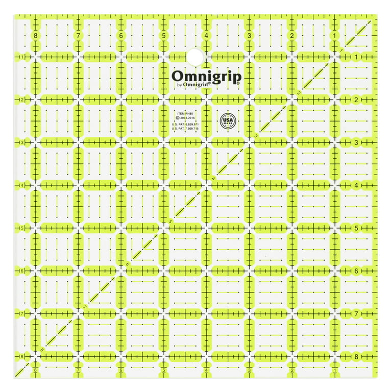 Omnigrid 6 1/2 inch Square Ruler