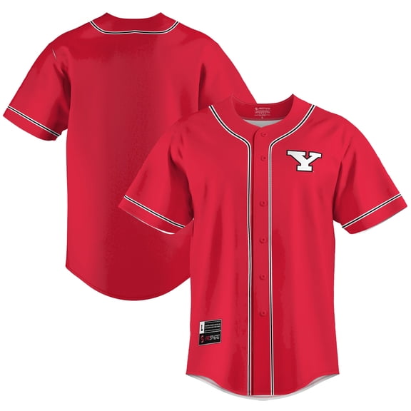 Men's GameDay Greats  Red Youngstown State Penguins  Lightweight Baseball Jersey