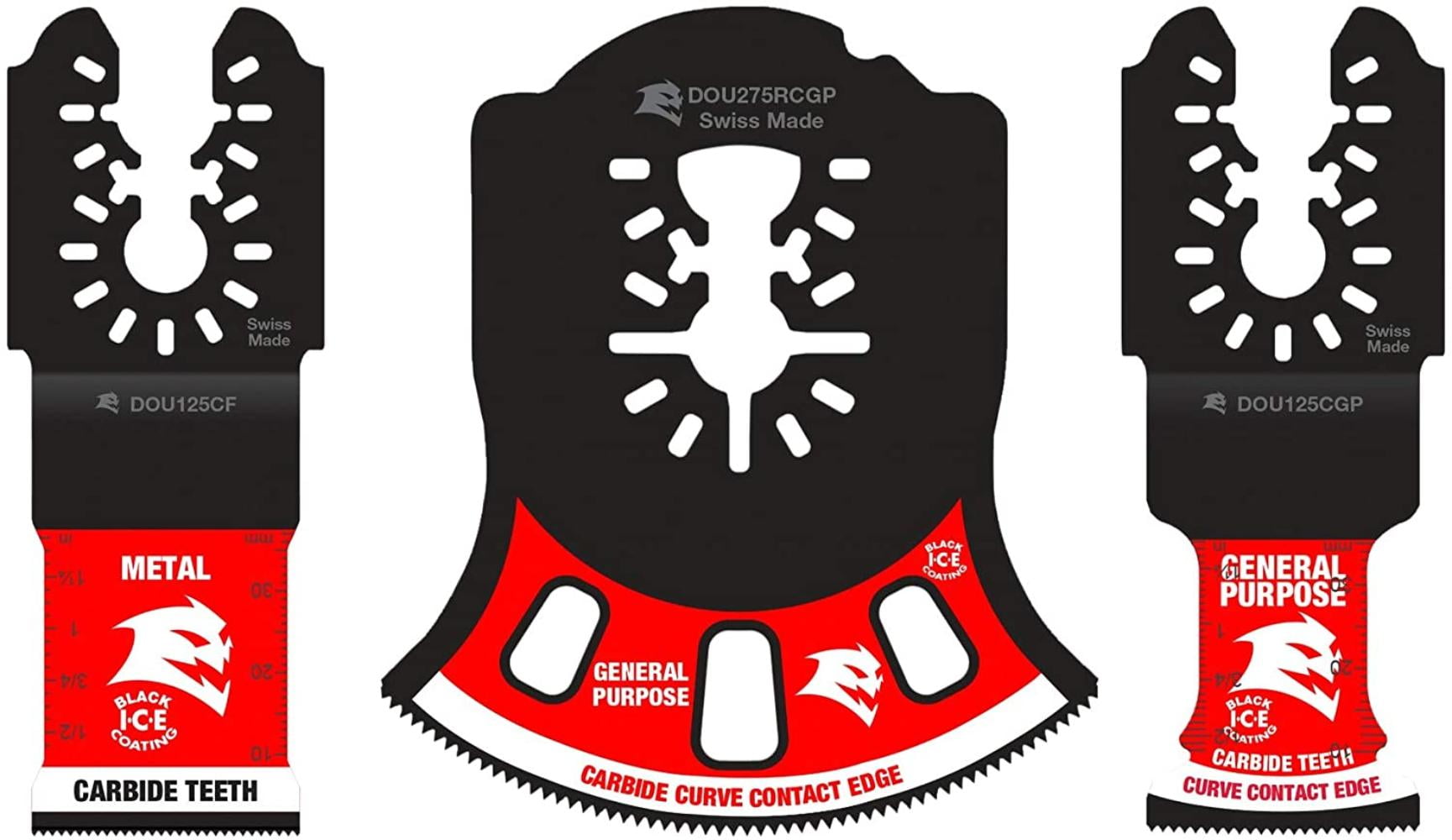 Carbide Oscillating Blade Set 