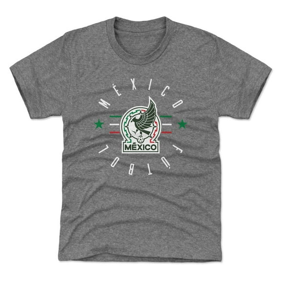 Youth 500 Level Gray Mexico National Team Futbol T-Shirt