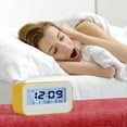 thumbnail image 6 of sruoe Alarm Clock, Clock Alarm Bedside, Clock Alarm Digital, Alarm Clocks for Bedrooms, Small Alarm Clock, Vibrating Alarm Clock, Projection Rectangular, Plastic, 6 of 6