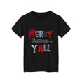 thumbnail image 6 of Anbech Women's Christmas Plus Shirt Graphic Short Sleeve Ladies Tops Casual Loose Xmas Tshirts, 6 of 10