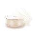 thumbnail image 3 of Ribbon Traditions 1.5" Wired Sheer Organza Ribbon Ivory 10 Yards, 3 of 4