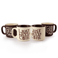 thumbnail image 1 of Juego De 4 Tazas De Cerámica Para Cafe Chefmaker Modelo Capuccino Mixto, 1 of 3