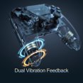thumbnail image 4 of Controlador inalámbrico para juegos Compatible con PS4 / Pro / Consola delgada con Audífonos Conecto Eccomum Control inalámbrico, 4 of 7