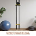 thumbnail image 3 of CRILSTYLEO Organizador De Barras De Negro Montaje En Pared Con Recubrimiento Antioxidante Para Gimnasio, 3 of 8