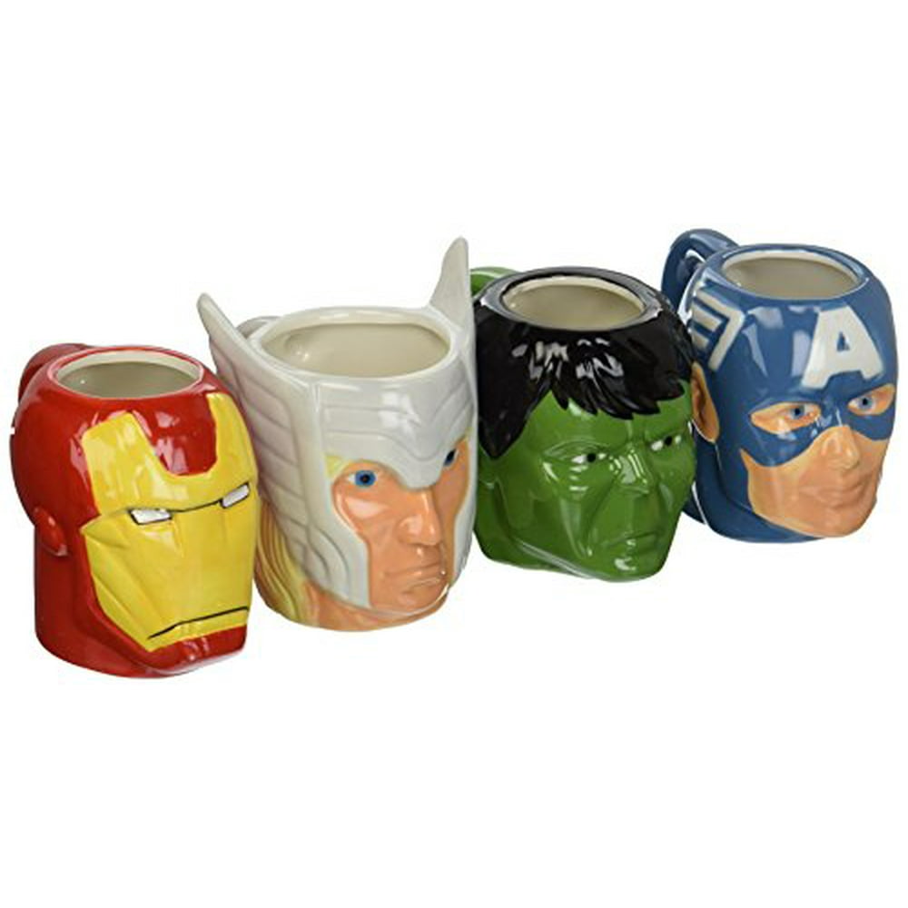 Marvel Avengers 4Pack Mug Set