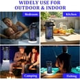 thumbnail image 6 of Bug Zapper Outdoor with LED Light, 4200V USB Rechargeable Mosquito Killer Lamp, Electric Fly Trap, Indoor and Outdoor Bug Zapper, Suitable for Home, Backyard, Patio, Camping and Fishing, 6 of 6