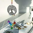 thumbnail image 2 of H&D Suncatcher Window Hanging Rainbow Maker Crystal Ball Drop Decor Tree of Life, 2 of 6