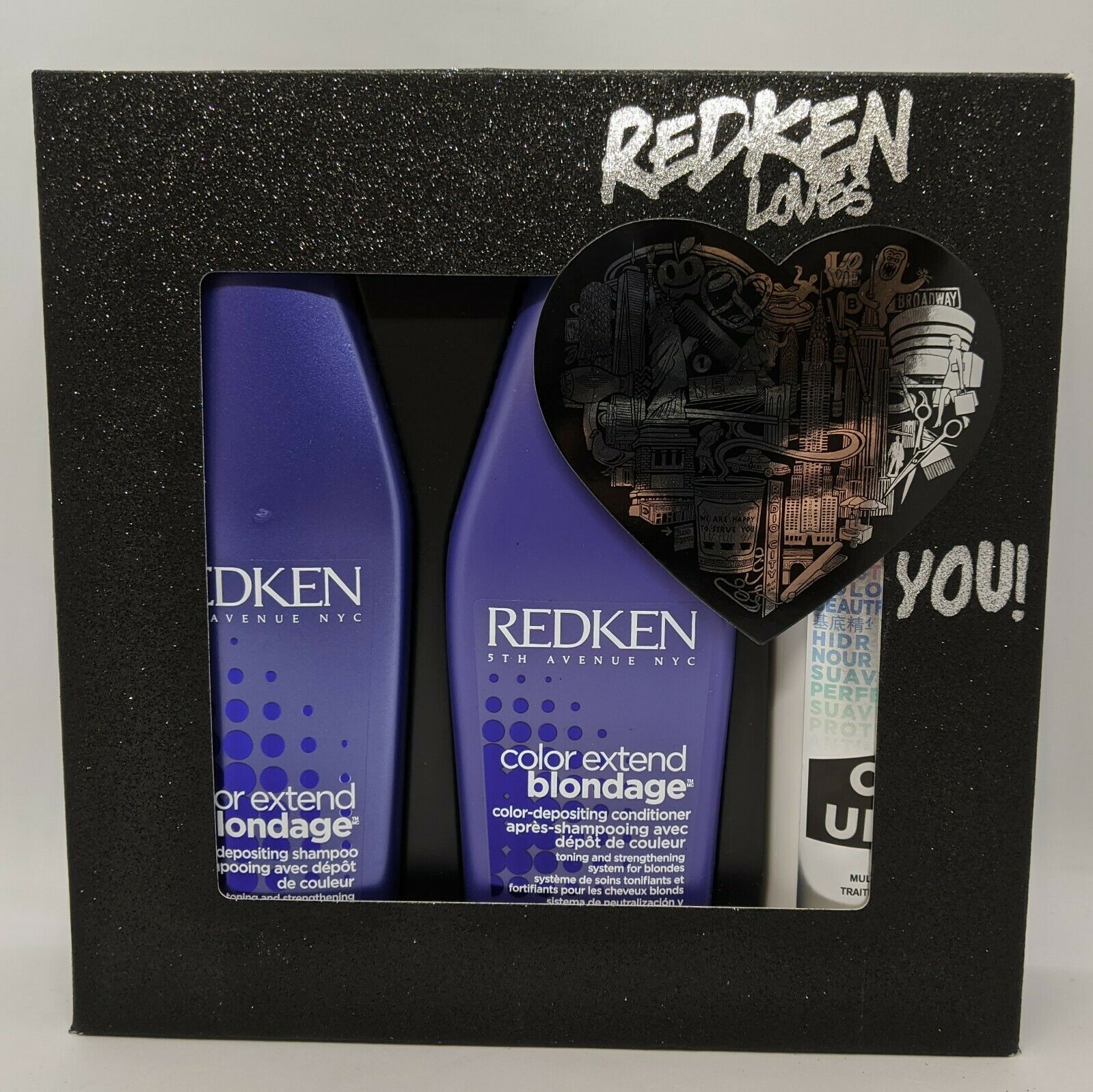 Redken Color Extend Blondage Shampoo & Conditioner 3pc Hair Care