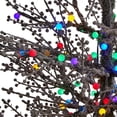 thumbnail image 5 of 5' Frosted Berry Twig Artificial Christmas Tree with 200 Multicolored Gum Ball LED Lights and 386 Bendable Branches, 5 of 5