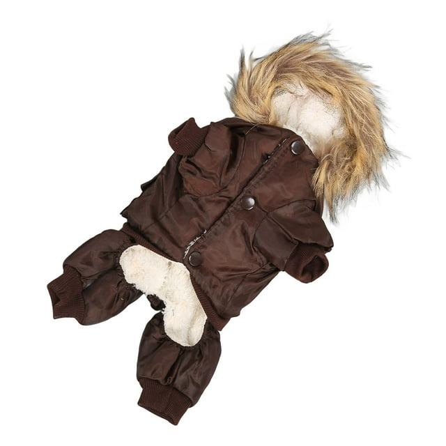 Abrigo Para Perros, Sudadera Con Capucha De Algodón Para Mascotas De Invierno, Suave Para Perros Pequeños ANGGREK Descripción de la referencia