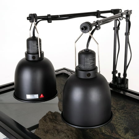 2-Pack 5.5- inches Reptile Lamp Fixture with Switch