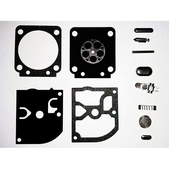 Carb Carburetor Repair Rebuild Kit Replacement for Zama RB-66 Fits Zama C1Q-S28-45 Carburetors Compatible with STIHL FS55 FC55 FS75 FS80 FS85 String Trimmers