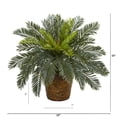 thumbnail image 2 of Nearly Natural 8875 15 in. Cycas Artificial Plant in Basket, 2 of 2