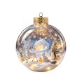 thumbnail image 2 of Light-Up Christmas Balls, Glowing Christmas Story Ornament, Light-Up Mini Holiday Scene with Warm LED Light, 2 of 6