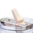 thumbnail image 3 of Tapa Prueba Fugas 2pcs 40oz Plegable Reutilizable Tosco Tope Cubierta Paja () Blanco, 3 of 9