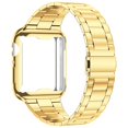 thumbnail image 1 of Correa de reloj Wolait compatible con Apple de 40 mm con funda dorada, 1 of 6
