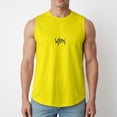 thumbnail image 2 of UAYOTSE Men Summer Sleeveless Tee Breathable Relaxed Fit Casual Tops for Beach Vacation Party,Sizes XXL, 2 of 9