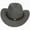A9-Grey, variant on Ccpelsie Kids Western Cowboy Hat Children Wide Brim Hat Boy and Girl Beach Cowgirls Cattleman Cowboys Hats Black,3-18 Years