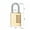 38mm 4 Digit, variant on New Padlock Solid Brass Lock Digit Combination Password Secret Code for Gym Locker Sports Fence Toolbox Gate Case Hasp Storage