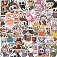 thumbnail image 4 of Pop Mart Labubu 50Pc Stickers Female Decal Decorate Laptop Garage Door Fridge Guitar Car Scrapbook Skateboard Suitcase Motorcycle Snowboard, 4 of 9