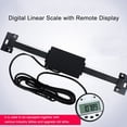 thumbnail image 2 of Escala lineal digital multifuncional con display externo remoto, herramienta de medición de regla lineal para torno de fresadora (0-150mm), 2 of 7