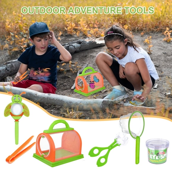 RKSTN Toys for Kids Boys Girls Children's Outdoor Adventure Insect Cage, Glass, Observation Box, Kids Toys