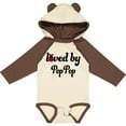 thumbnail image 3 of Inktastic Loved by Pop Pop Boys or Girls Long Sleeve Baby Bodysuit, 3 of 5