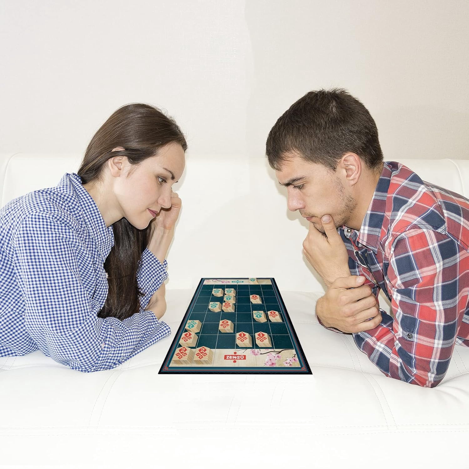 Zensu - The Wooden Board Game That is Easy to Learn but Hard to Master - for 2 Players Ages 8 and up